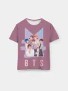 Мужская базовая футболка / BTS
