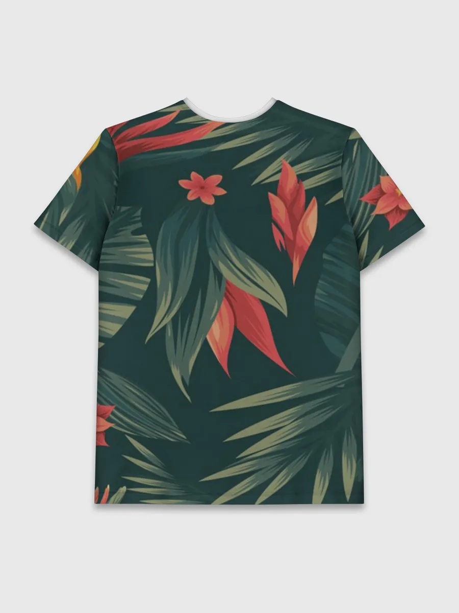 Мужская базовая футболка / Тропики