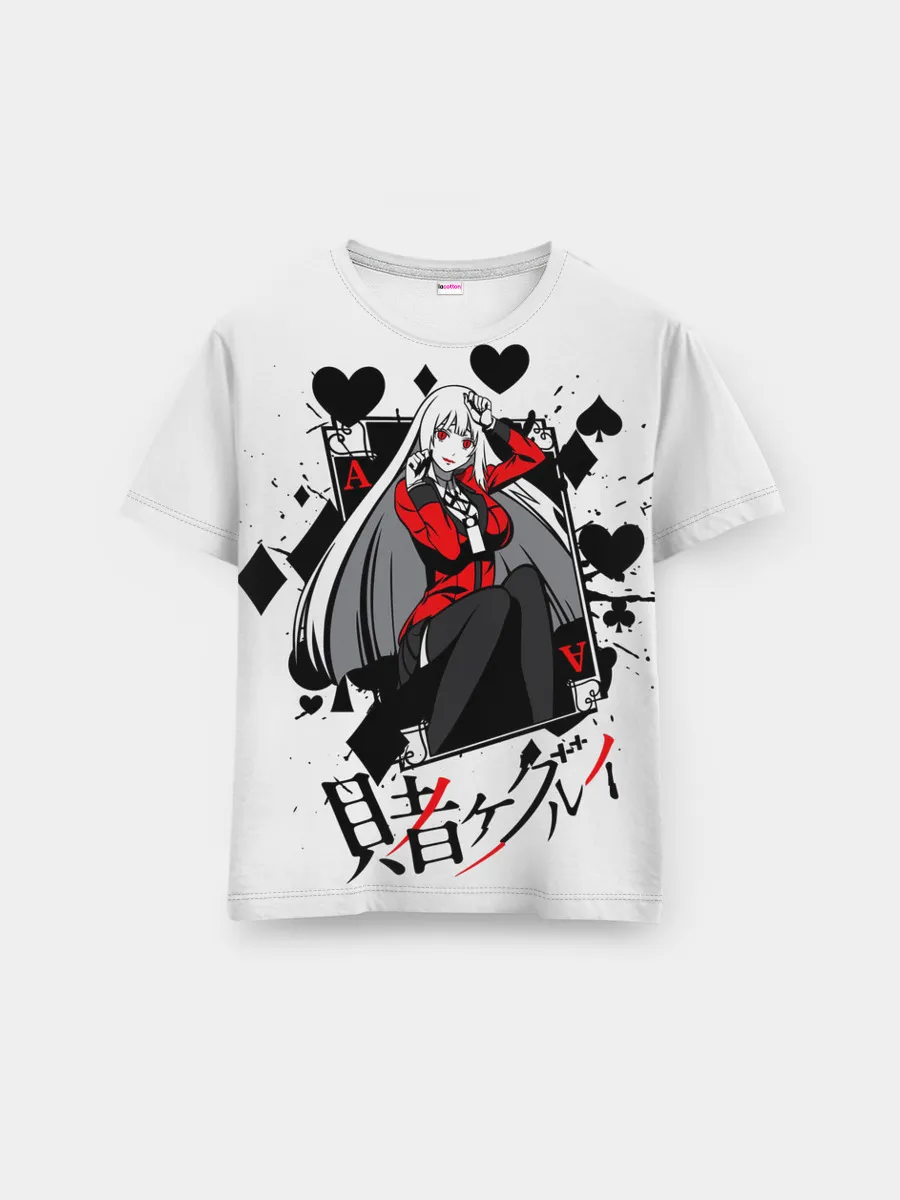 Мужская базовая футболка / Kakegurui Безумный азарт