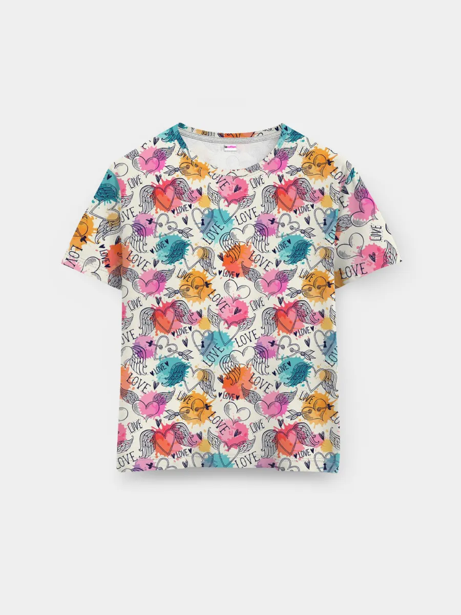 Мужская базовая футболка / Love