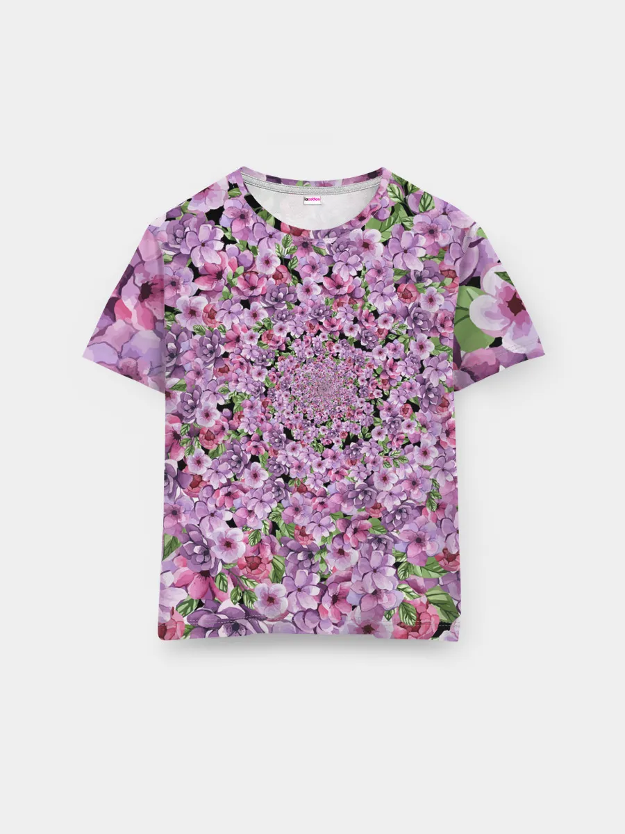 Мужская базовая футболка / СИРЕНЬ | VIOLET LILAC