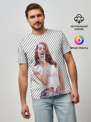 Мужская базовая футболка / Дерзкая Лана