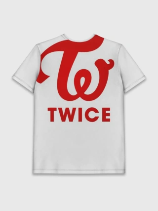 Мужская базовая футболка / TWICE