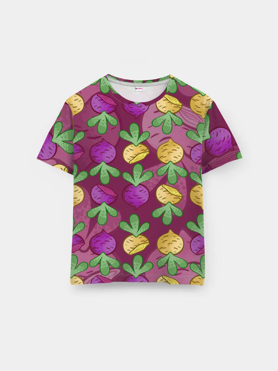 Мужская базовая футболка / Репа и Свекла