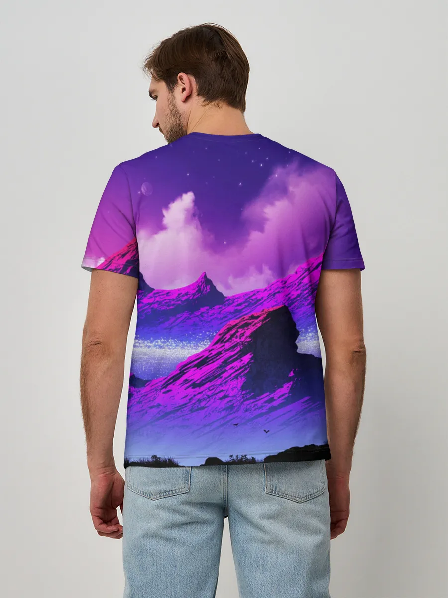 Мужская базовая футболка / No Mans Sky