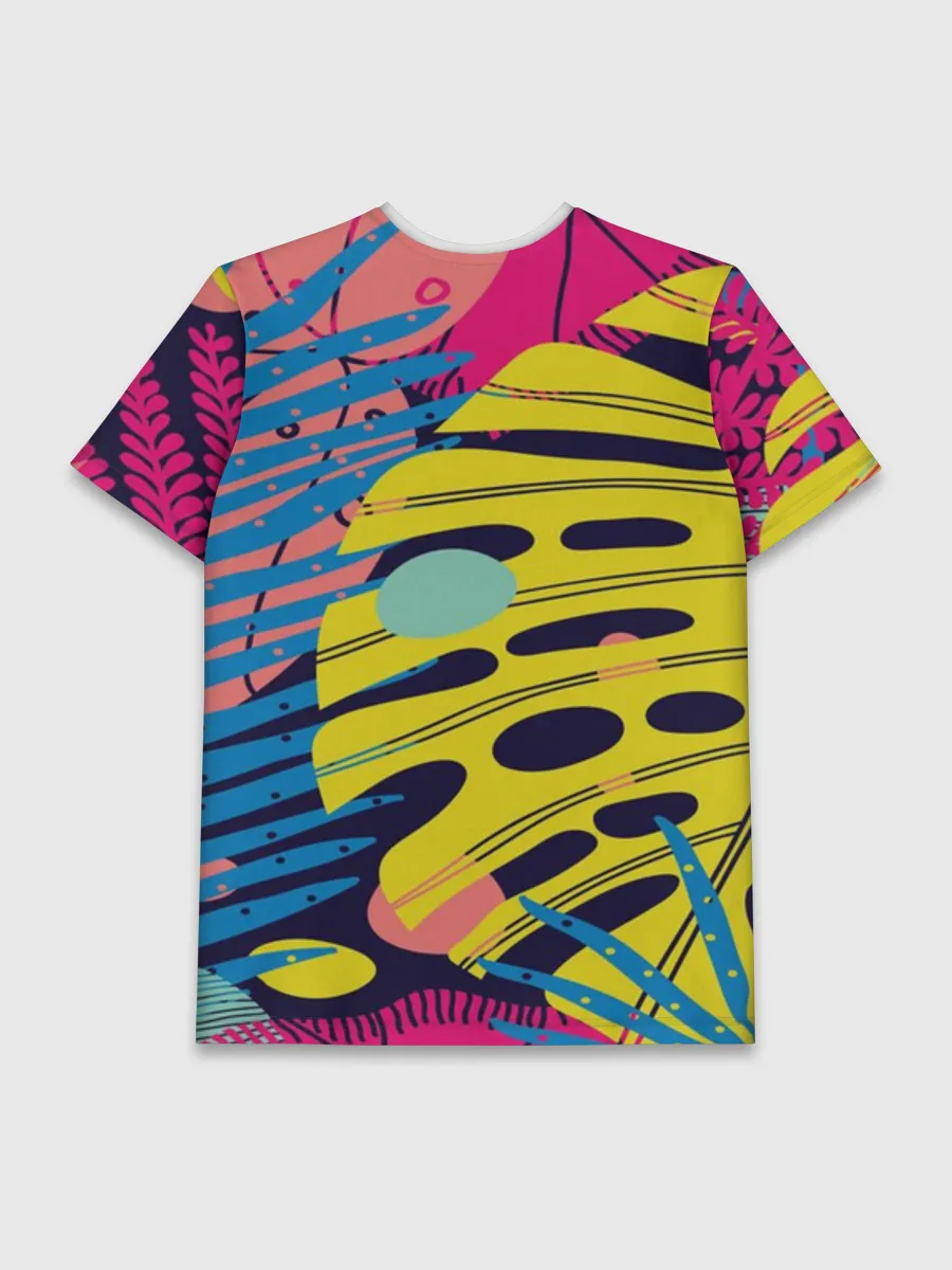 Мужская базовая футболка / Тропики fashion