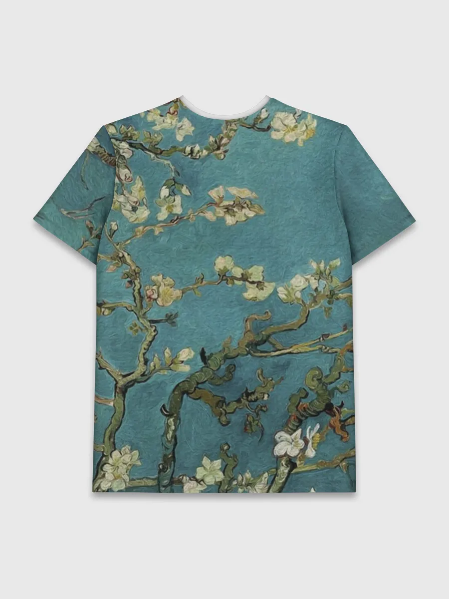 Мужская базовая футболка / Миндаль