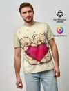 Мужская базовая футболка / Любовь