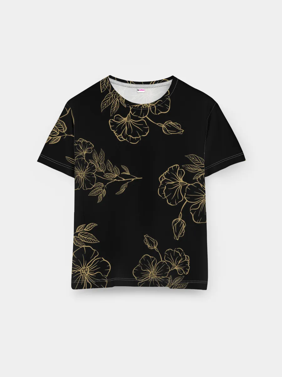 Мужская базовая футболка / Весенняя ночь