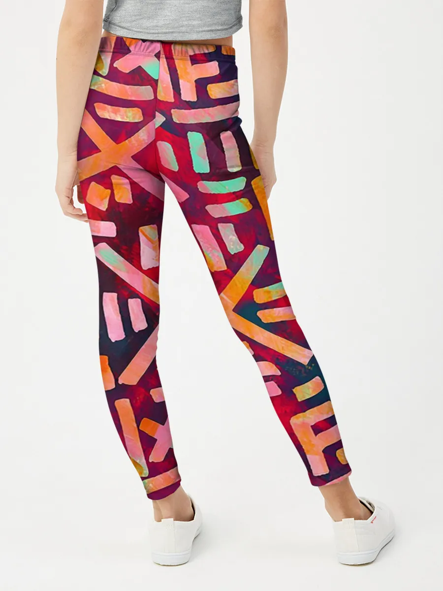 Леггинсы для девочки / Geometry