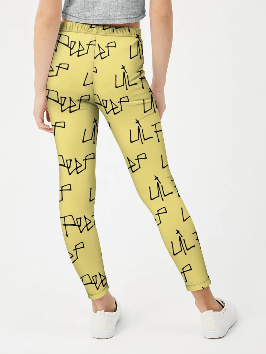 Леггинсы для девочки / LiL PEEP Pattern
