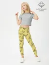 Леггинсы для девочки / LiL PEEP Pattern