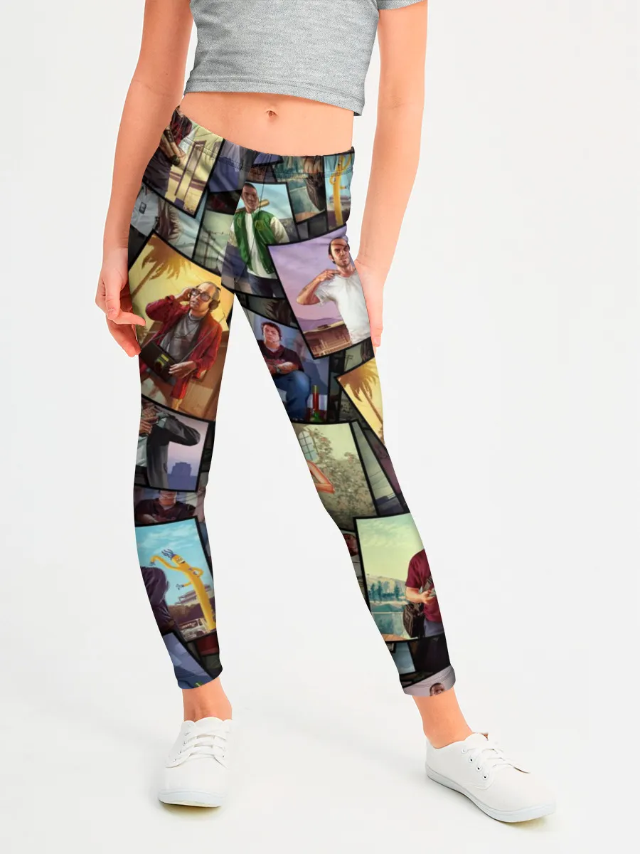 Леггинсы для девочки / GTA