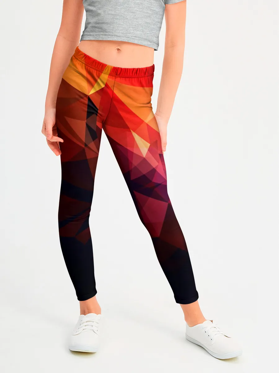 Леггинсы для девочки / Абстракция