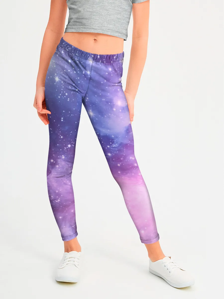 Леггинсы для девочки / Галактика