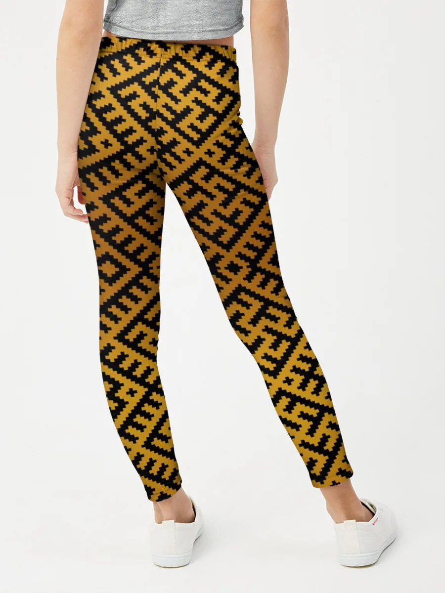 Леггинсы для девочки / Славянский оберег