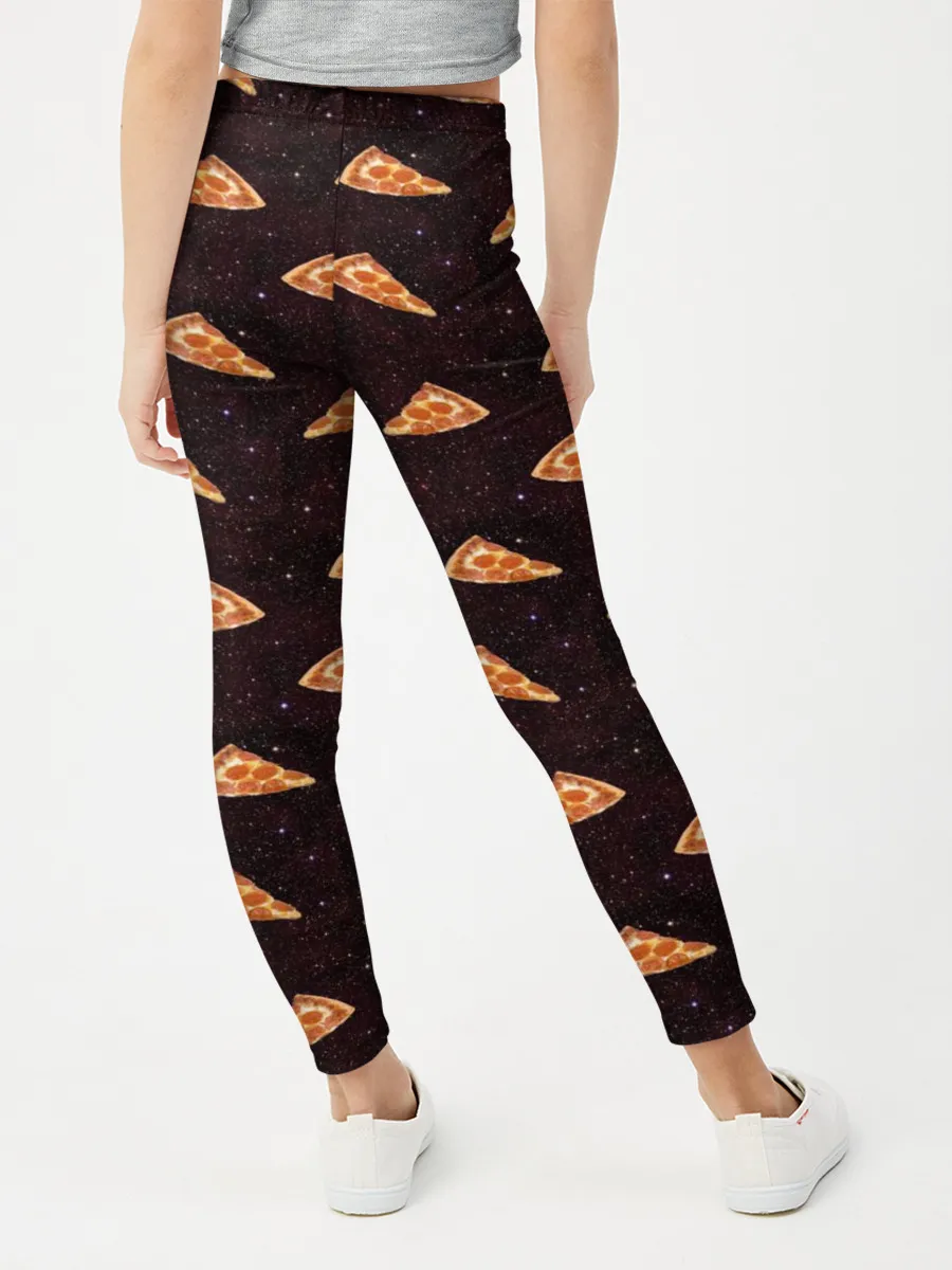 Леггинсы для девочки / Galaxy pizza