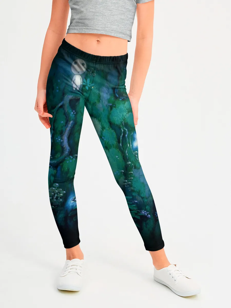 Леггинсы для девочки / принцесса Мононоке_5