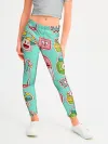 Леггинсы для девочки / Яркие монстрики