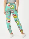 Леггинсы для девочки / Яркие монстрики