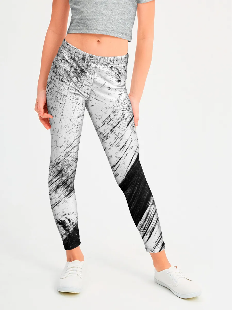 Леггинсы для девочки / просто краски