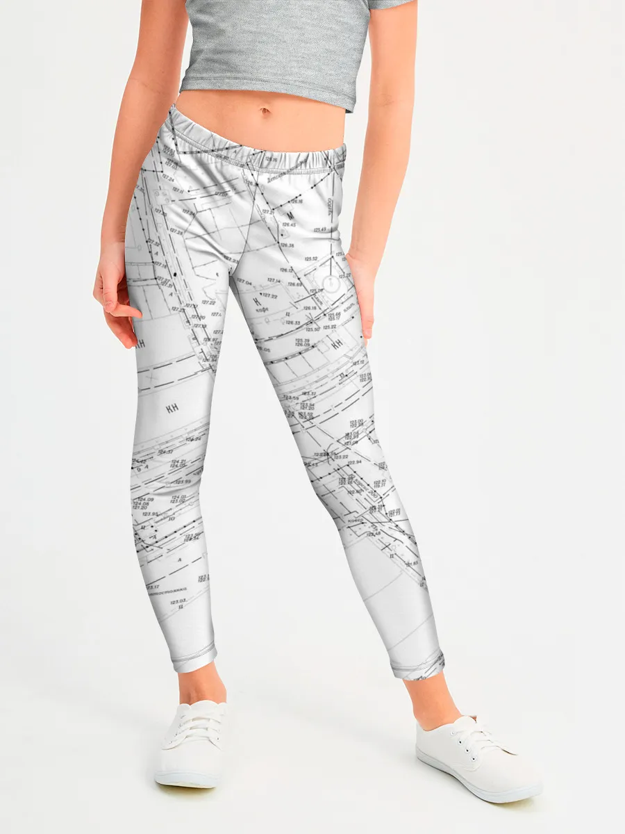 Леггинсы для девочки / Топография_01