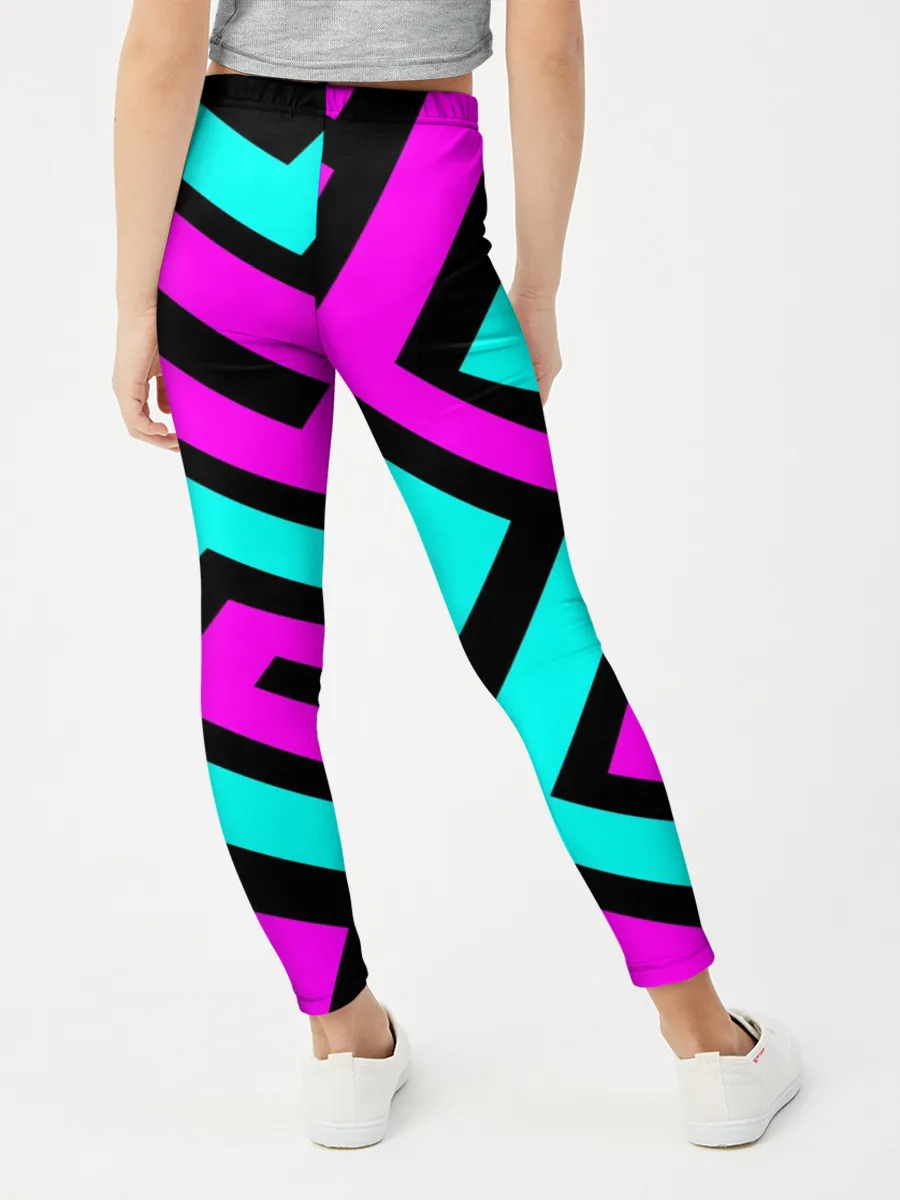 Леггинсы для девочки / Abstract Background 4