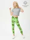 Леггинсы для девочки / Green