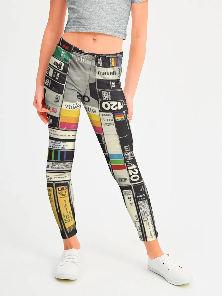 Леггинсы для девочки / VHS-кассеты