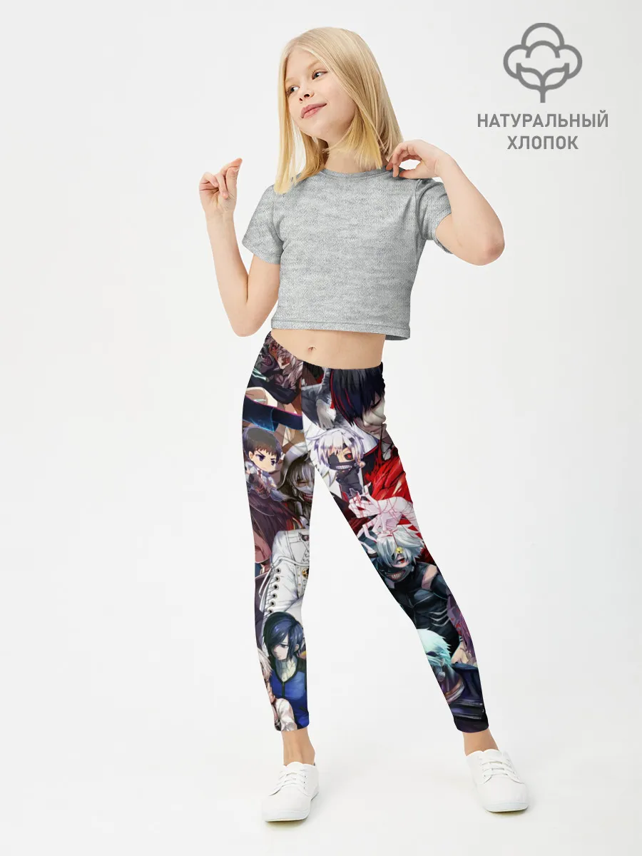 Леггинсы для девочки / Tokyo-Ghoul