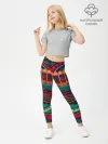 Леггинсы для девочки / Мексиканский орнамент