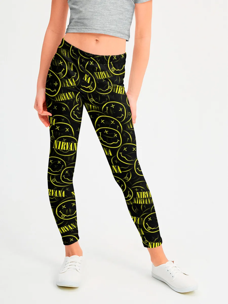 Леггинсы для девочки / Нирвана