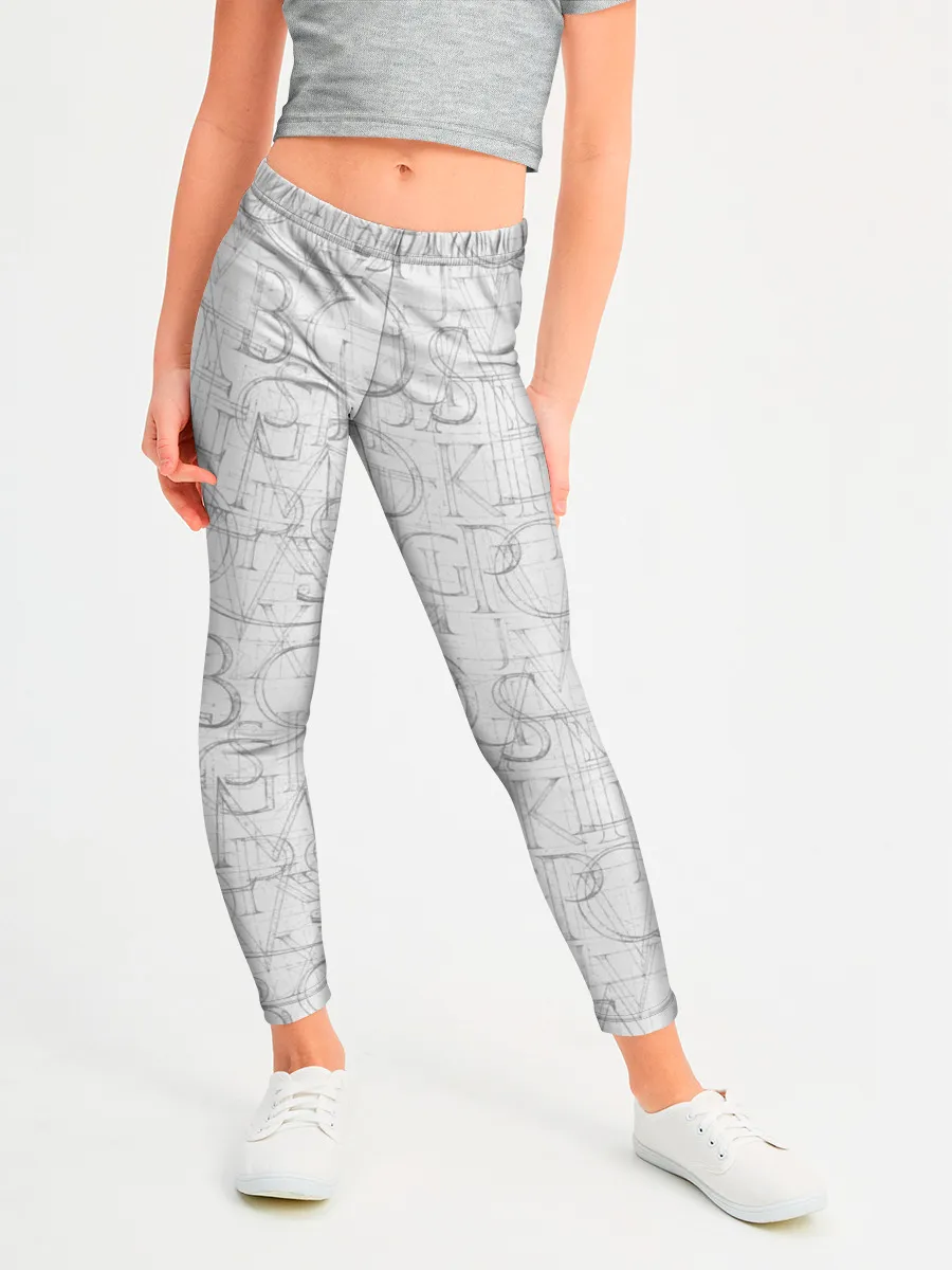 Леггинсы для девочки / Davinci