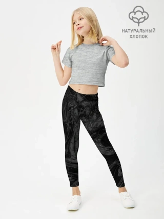 Леггинсы для девочки / Серая материя