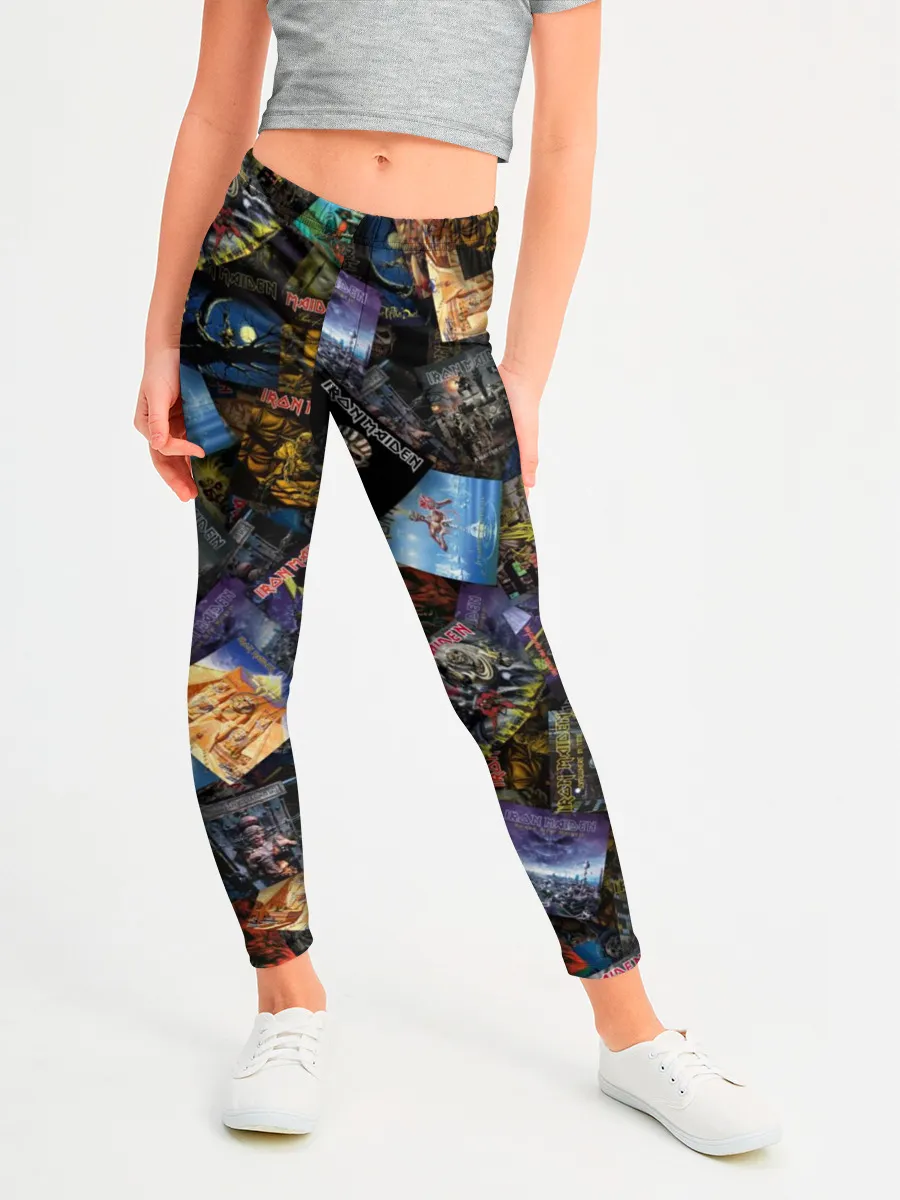 Леггинсы для девочки / Iron Maiden. Дискография