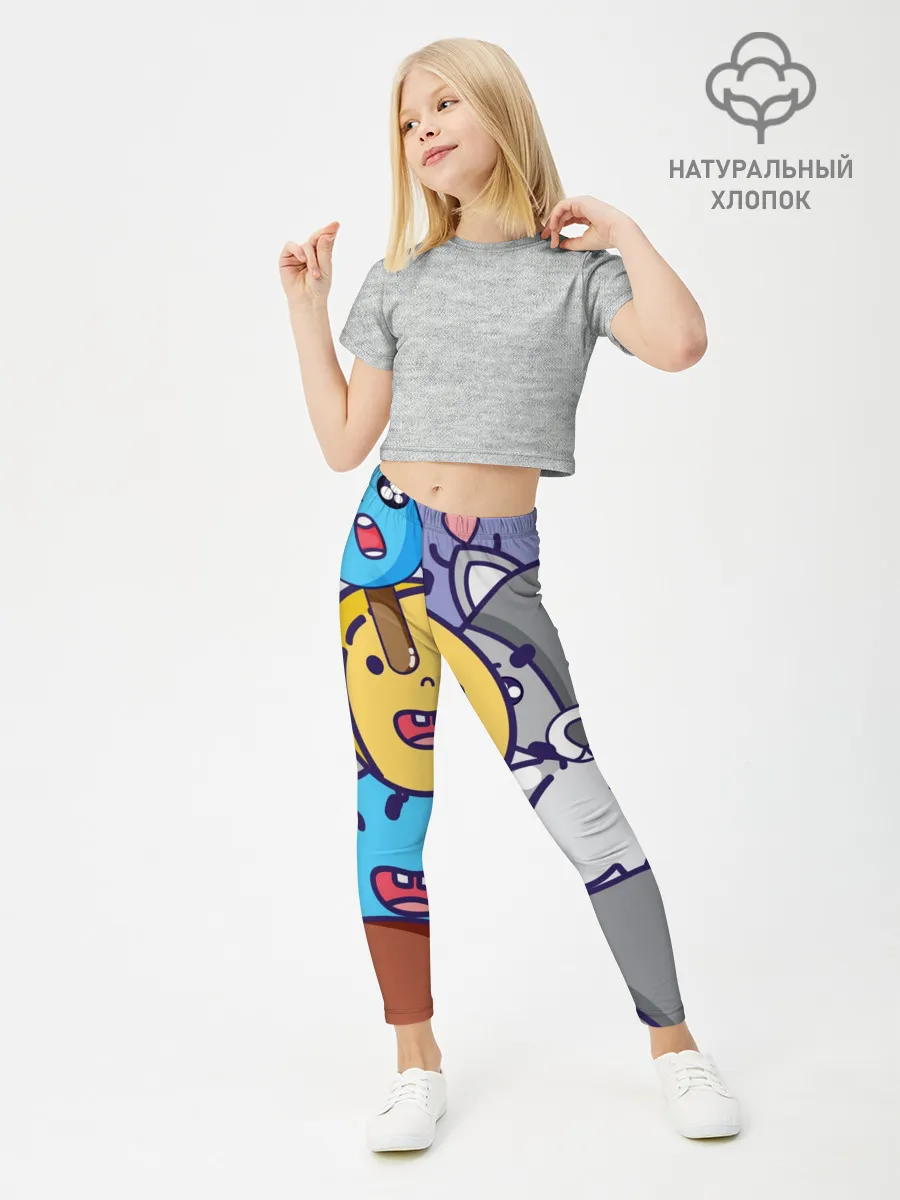 Леггинсы для девочки / Текстура