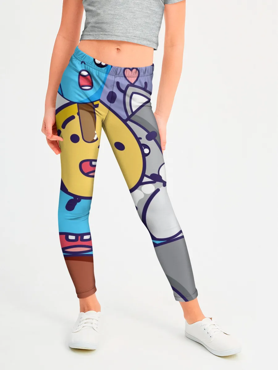 Леггинсы для девочки / Текстура