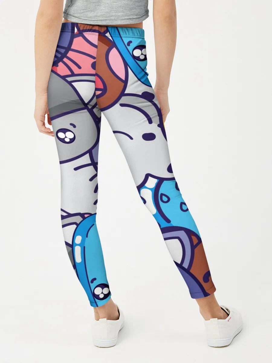 Леггинсы для девочки / Текстура