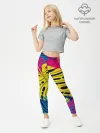 Леггинсы для девочки / Тропики fashion