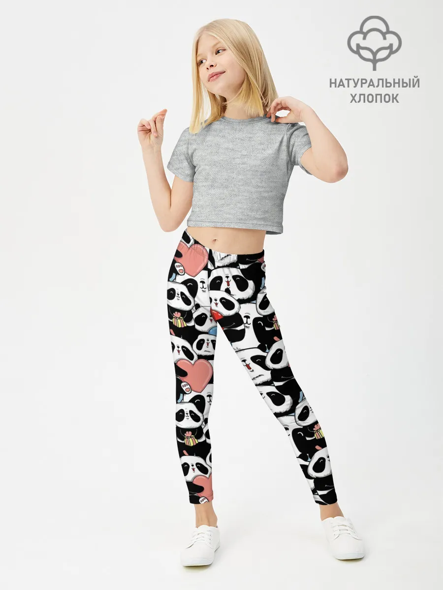 Леггинсы для девочки / Funny Panda