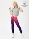 Леггинсы для девочки / Цветочный узор