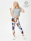 Леггинсы для девочки / Традиционный поп арт