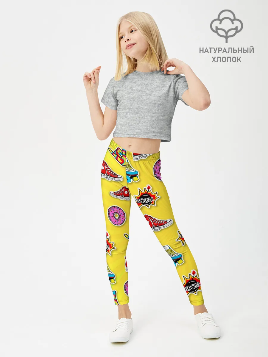 Леггинсы для девочки / Pop Art