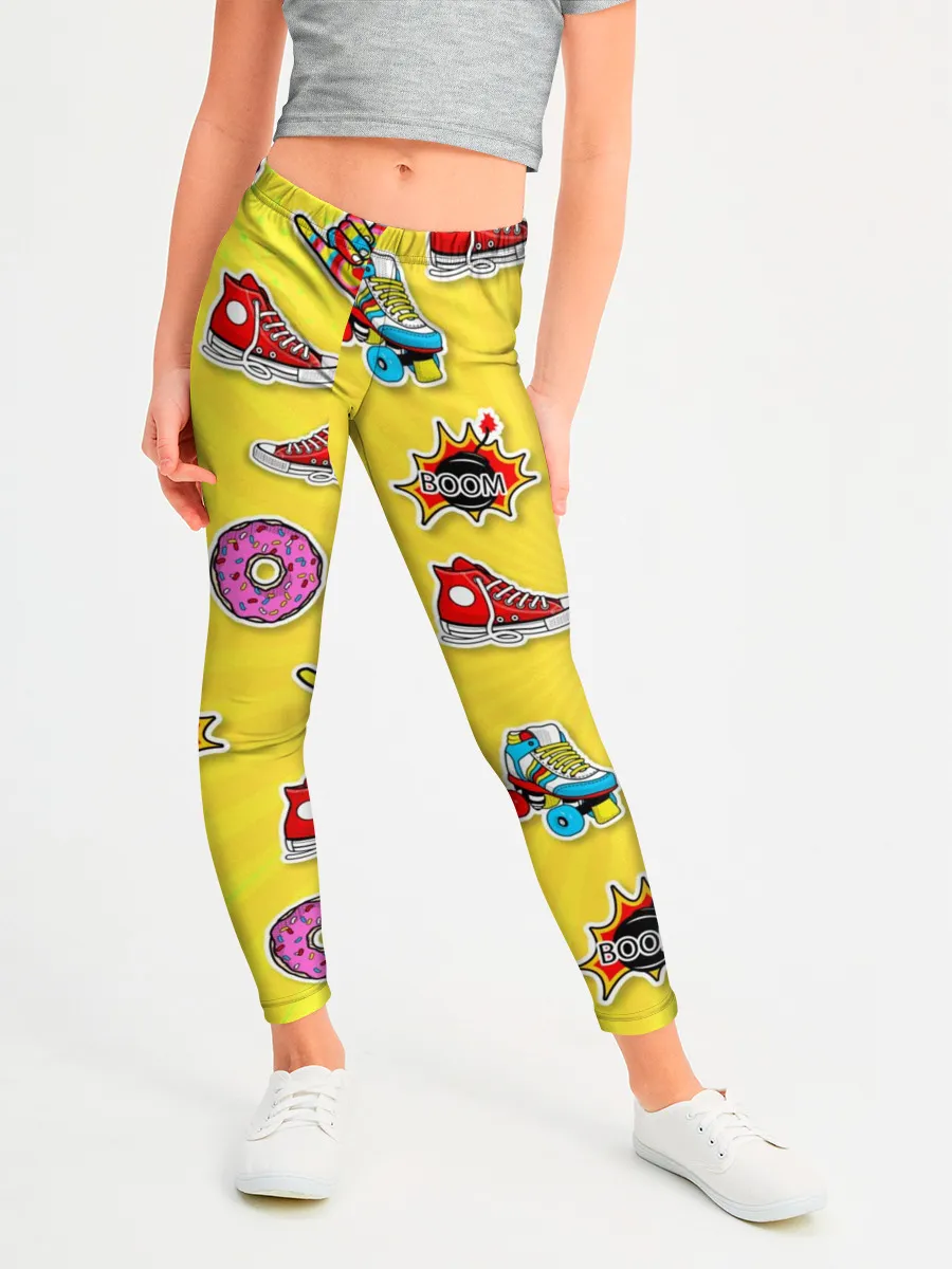 Леггинсы для девочки / Pop Art