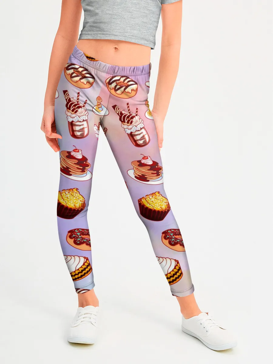 Леггинсы для девочки / Очень Сладкий Паттерн