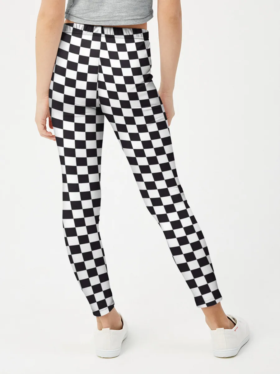 Леггинсы для девочки / Checkerboard