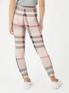 Леггинсы для девочки / Светлая клетка