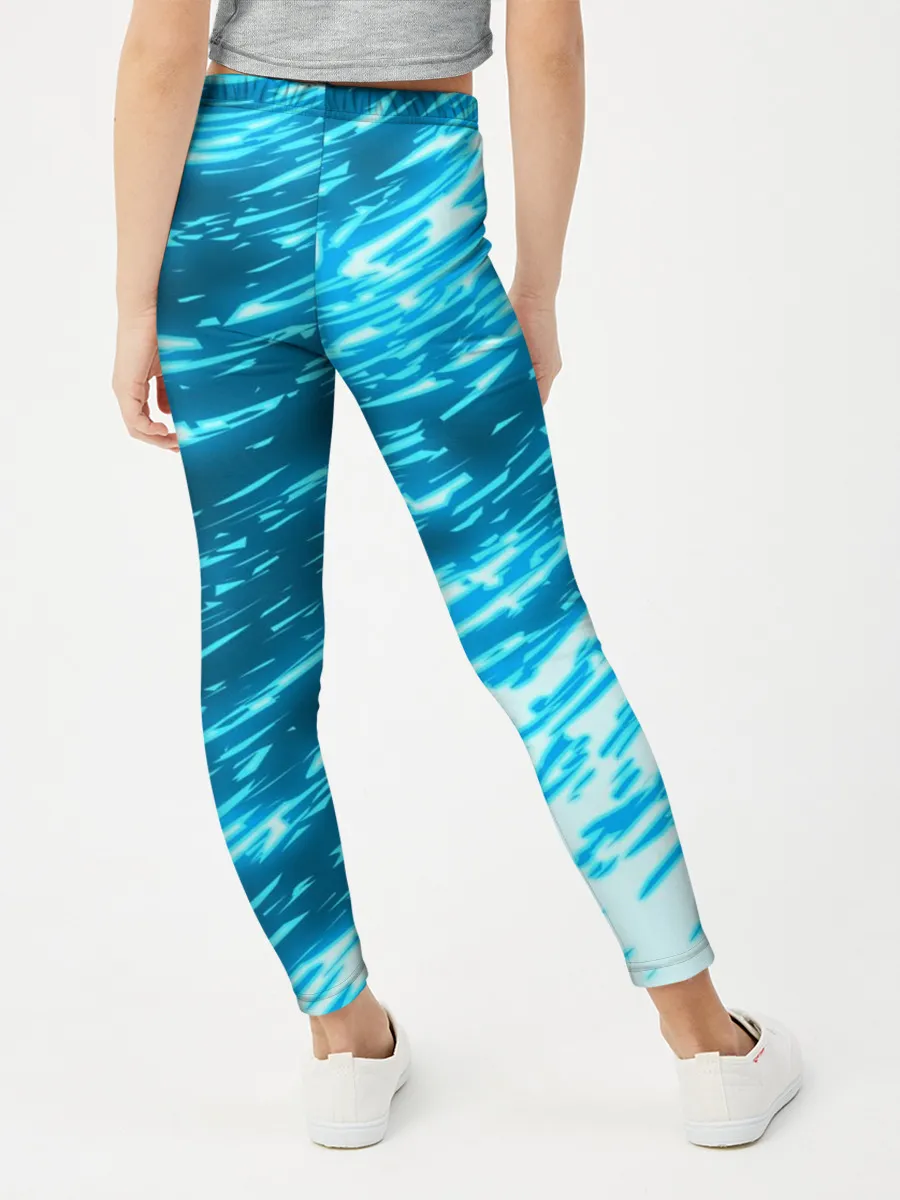 Леггинсы для девочки / ЛЕДЯНОЙ ШТОРМ