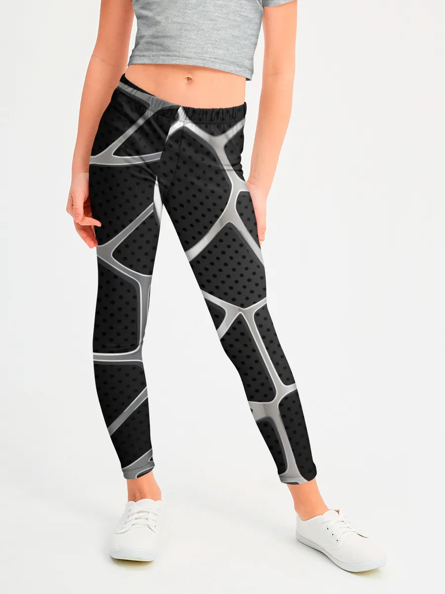 Леггинсы для девочки / Серебряная паутина