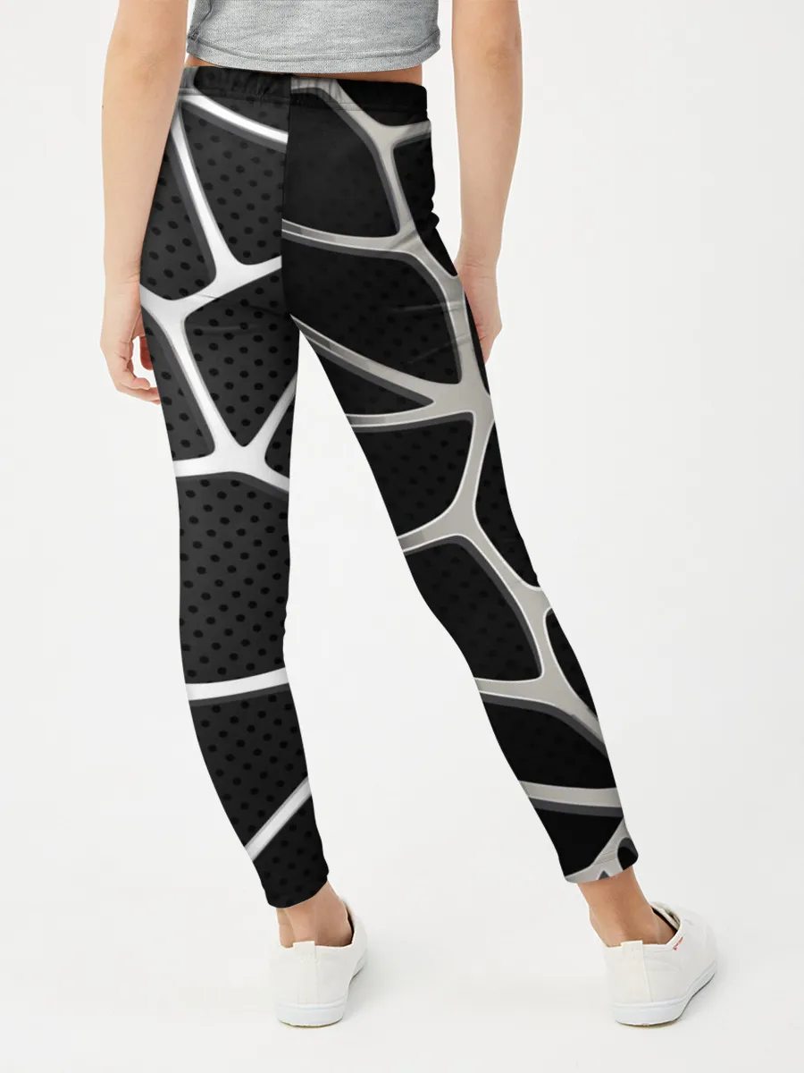 Леггинсы для девочки / Серебряная паутина